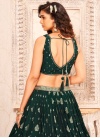 Classic Faux Georgette Cut Dana Designer Lehenga Choli - 3